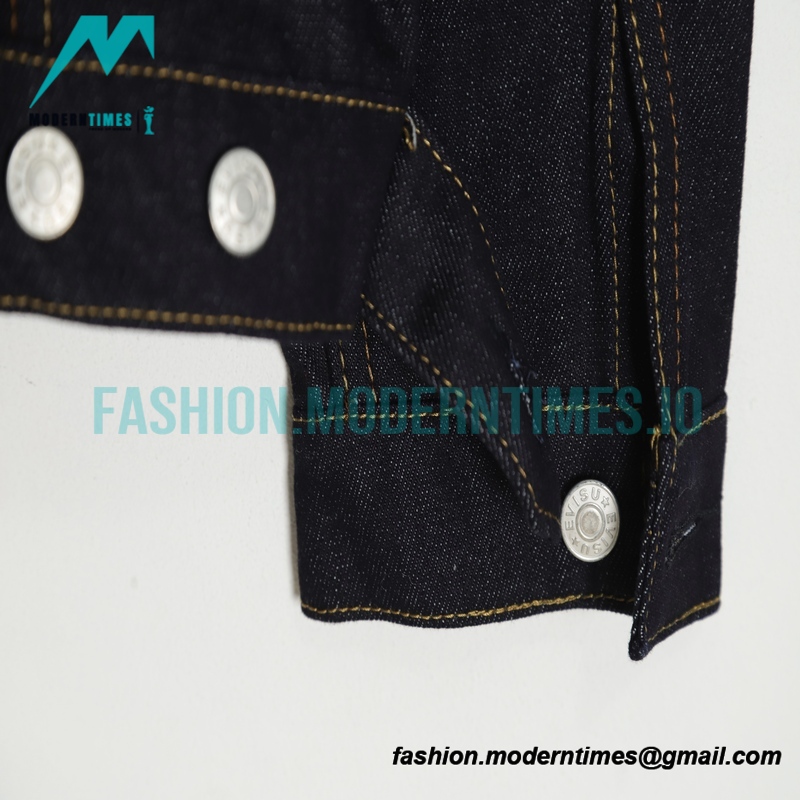 Evisu - 23fw Fishmen Embroidered Denim Coat