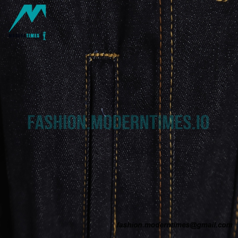 Evisu - 23fw Fishmen Embroidered Denim Coat