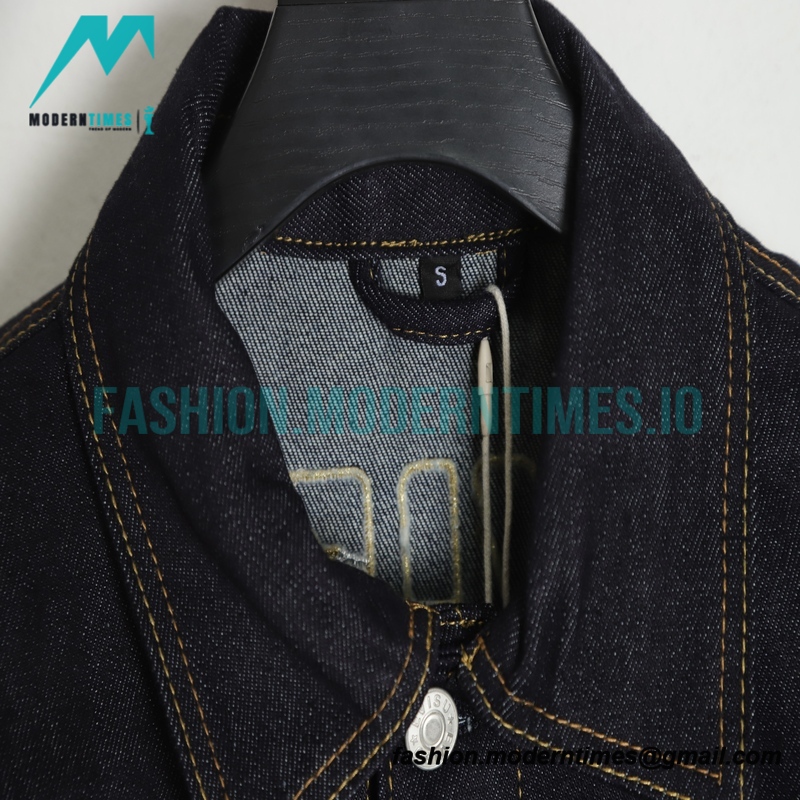 Evisu - 23fw Fishmen Embroidered Denim Coat