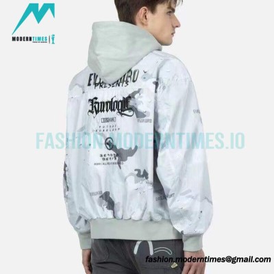Evisu - 24fw Camouflage Print Bomber Jacket
