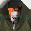 Evisu - 24fw Embroidered MA-1 Bomber Jacket