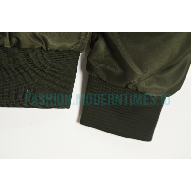 Evisu - 24fw Embroidered MA-1 Bomber Jacket