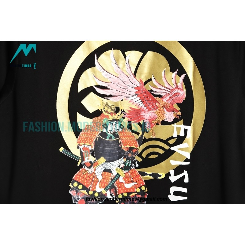Evisu - 23fw Eagle Samurai Print T-shirt