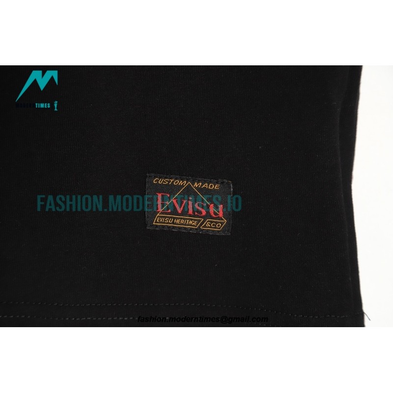 Evisu - 23fw Eagle Samurai Print T-shirt