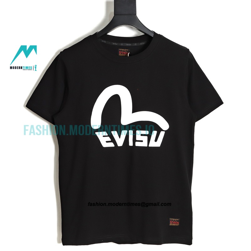 Evisu - 23ss Seagull Logo Printed Short-sleeved T-shirt 