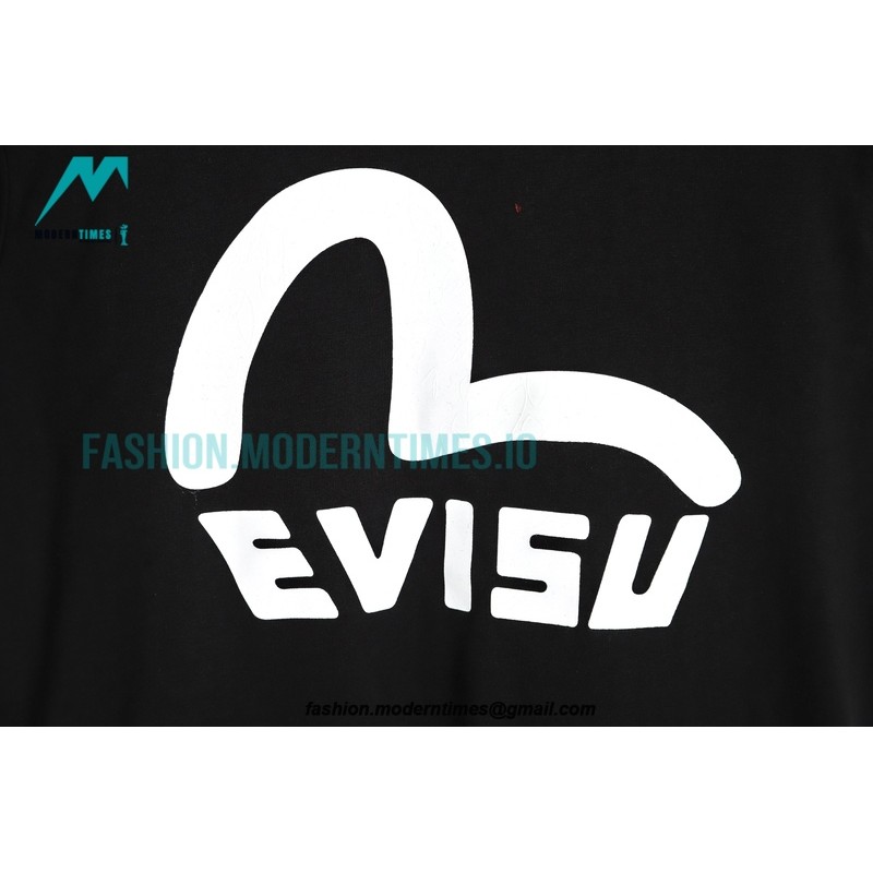 Evisu - 23ss Seagull Logo Printed Short-sleeved T-shirt 