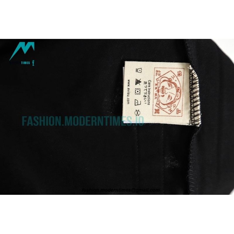 Evisu - 23ss Seagull Logo Printed Short-sleeved T-shirt 