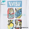 Evisu - 22ss Graffiti Dharma Four Grid Print T-shirt
