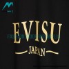 Evisu - 23ss Fisherman Printed Short-sleeved T-shirt