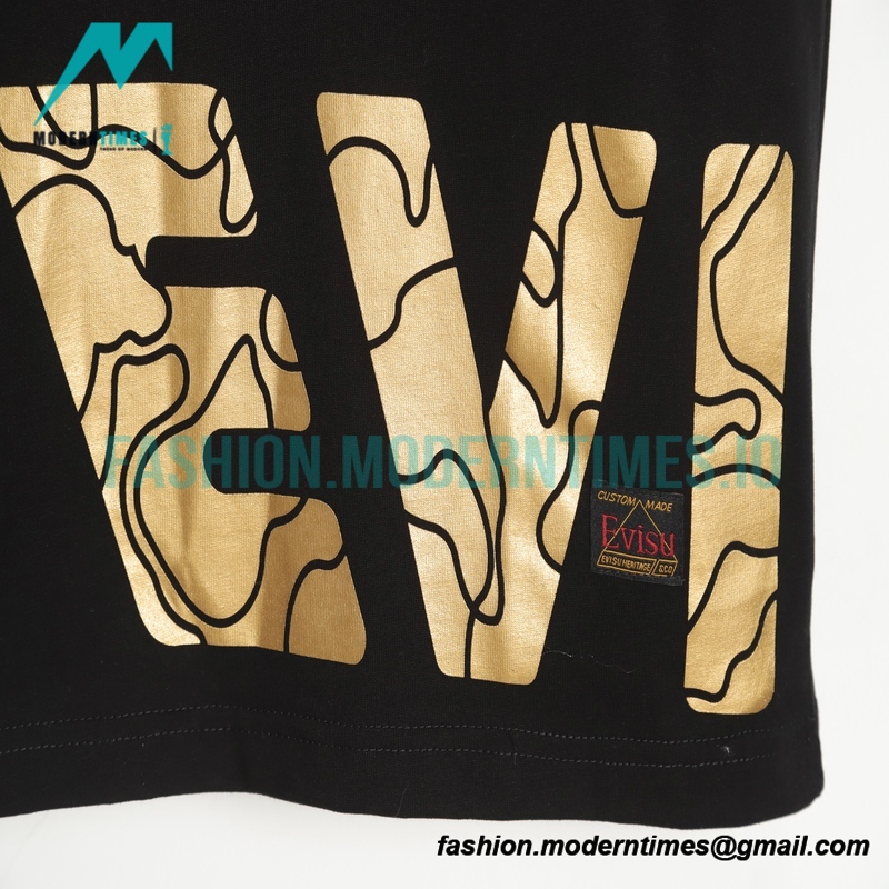 Evisu - 23fw Linear Camouflage Logo Printed T-shirt