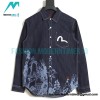 Evisu - 23ss Landscape Drawing Long-sleeved Shirt