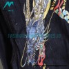 Evisu - 23fw Neptune Embroidered Big M Print Long Sleeve Shirt