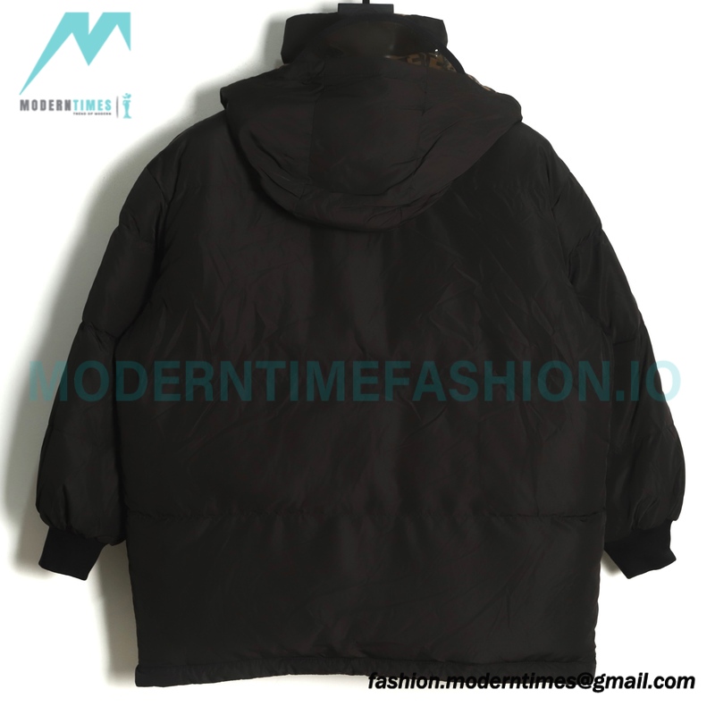 Fendi - Classic Double F Presbyterian Double-sided Down Jacket