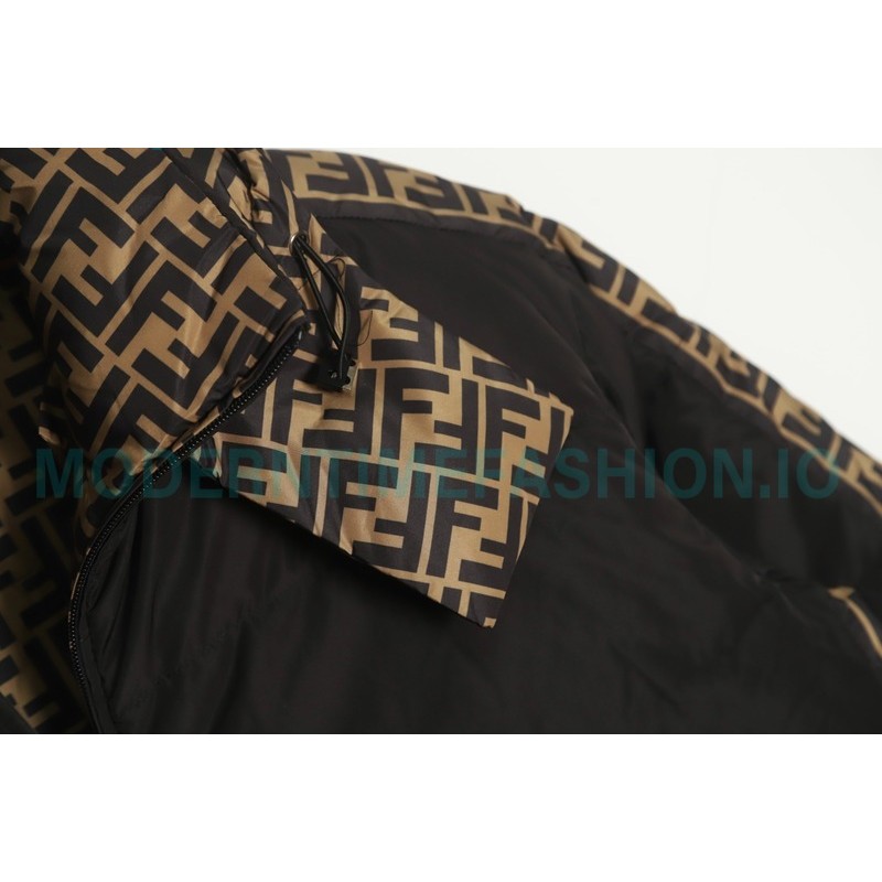 Fendi - Classic Double F Presbyterian Double-sided Down Jacket
