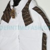 Fendi - Classic Double F Presbyterian Double-sided Down Jacket