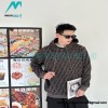 Fendi - 23Fw Double F Elements Full Logo Hoodie