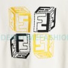 Fendi - Double F Embroidered Logo Round Neck Hoodie