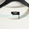 Fendi - Double F Embroidered Logo Round Neck Hoodie