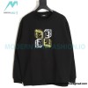 Fendi - Double F Embroidered Logo Round Neck Hoodie