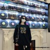 Fendi - Double F Embroidered Logo Round Neck Hoodie