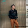 Fendi - 23FW Front FF Zipper Pocket Round Neck Hoodie