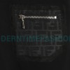 Fendi - 23FW Front FF Zipper Pocket Round Neck Hoodie