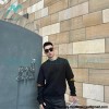 Fendi - Little Monster Glasses Crew-neck Hoodie With Diamond Sleeves