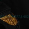 Fendi - Little Monster Glasses Crew-neck Hoodie With Diamond Sleeves