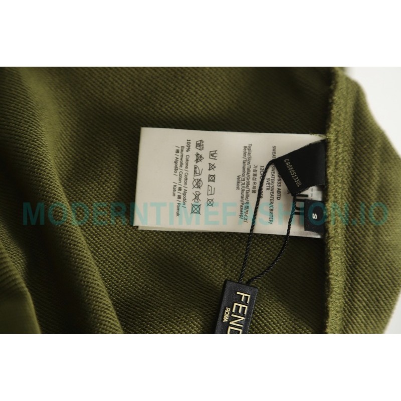 Fendi - 20FW Little Monster Crew-neck Hoodie