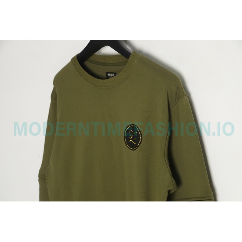Fendi - 20FW Little Monster Crew-neck Hoodie
