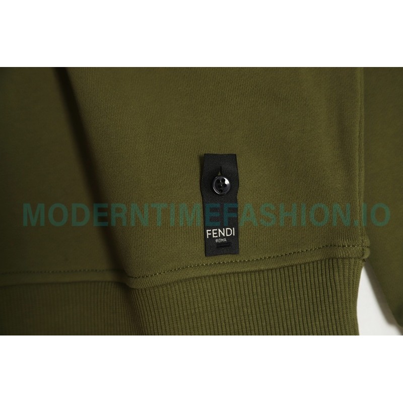 Fendi - 20FW Little Monster Crew-neck Hoodie