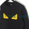 Fendi - 23Fw Crack And Glue Little Monster Eye Hoodie