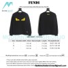 Fendi - 23Fw Crack And Glue Little Monster Eye Hoodie