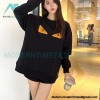 Fendi - 23Fw Crack And Glue Little Monster Eye Hoodie