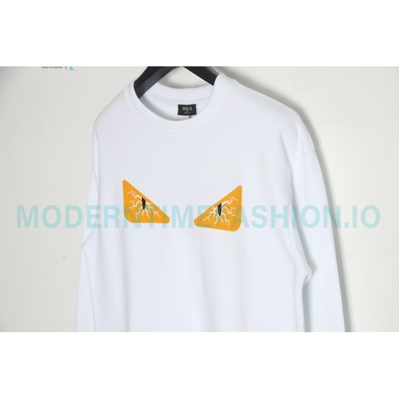 Fendi - 23Fw Crack And Glue Little Monster Eye Hoodie