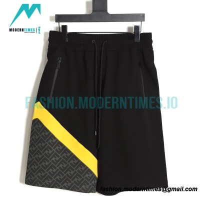 Fendi - 23SS Full Print Patchwork Shorts Pants