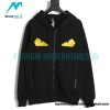 Fendi - Classic Stitched Eye Little Monster Zipper Jacket