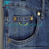 Fendi - Little Monster Embroidered Denim Pants