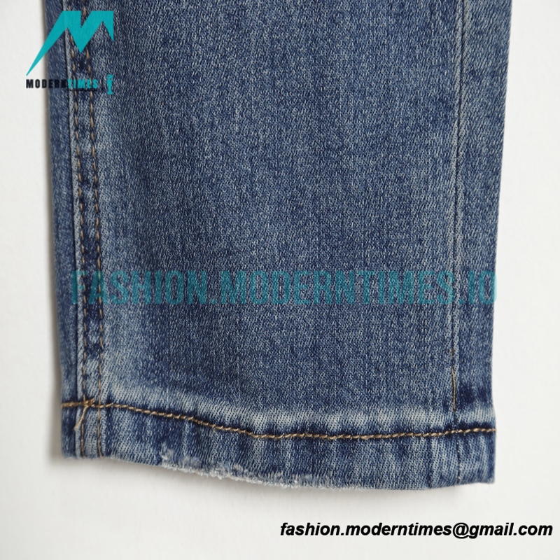 Fendi - Little Monster Embroidered Denim Pants