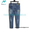 Fendi - Little Monster Embroidered Denim Pants