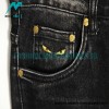 Fendi - Little Monster Embroidered Denim Pants