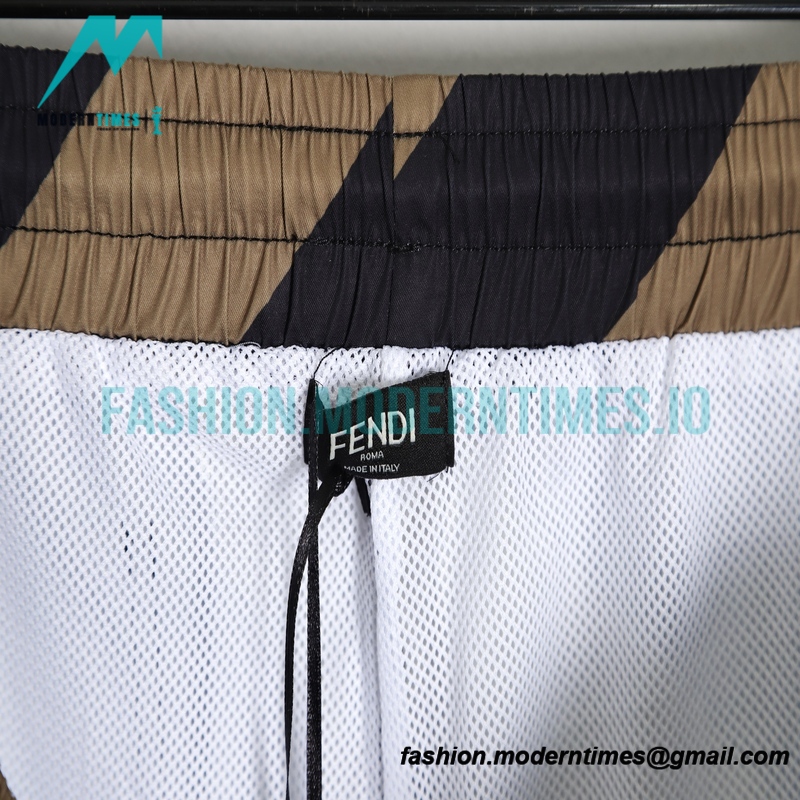 Fendi - Striped Beach Short Pants