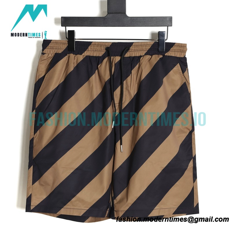 Fendi - Striped Beach Short Pants