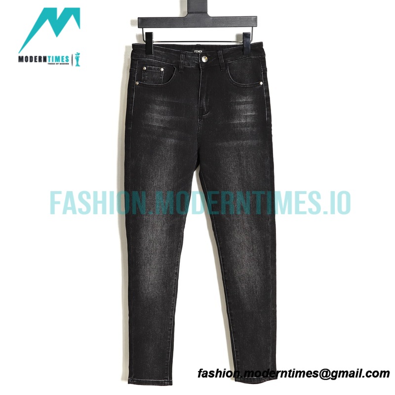 Fendi - Classic Little Monster Eyes Jeans 