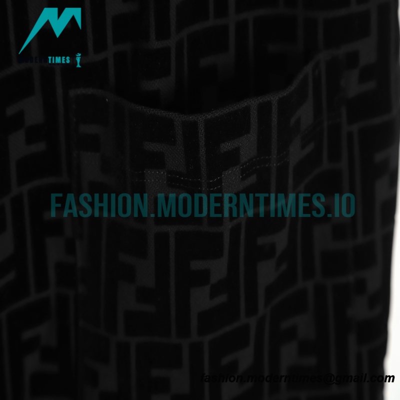 Fendi - 22 New FF Full Print Flocking Shorts Pants