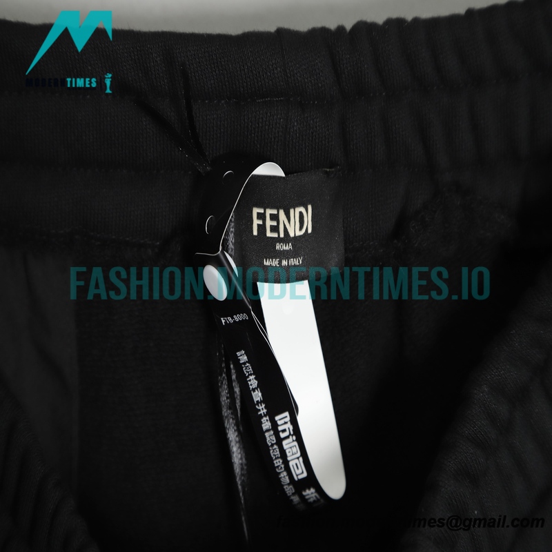Fendi - Classic Stitched Eye Little Monster Pants