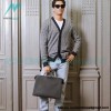 Fendi - 23FW FF Printed Wool Long Sleeve Knit Cardigan