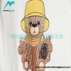 Fendi - 23SS Wool Bear Print Short Sleeve