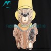 Fendi - 23SS Wool Bear Print Short Sleeve