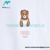 Fendi - 23SS Chest Embroidered Bear Short Sleeve